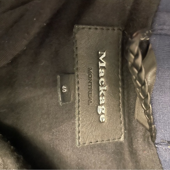 Mackage Leather Jacket - Picture 2 of 4
